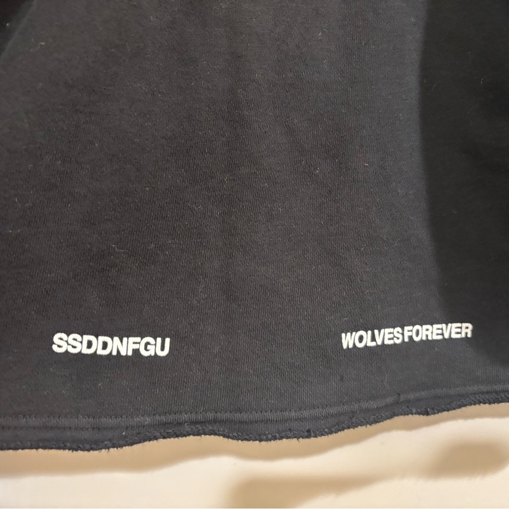 Darc Sport Black and Purple Wolves Hoodie - Picture 3 of 5